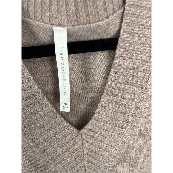 Aritzia The Group Babaton Merino Wool Beige Vest Womens Size XS - Picture 2 of 8